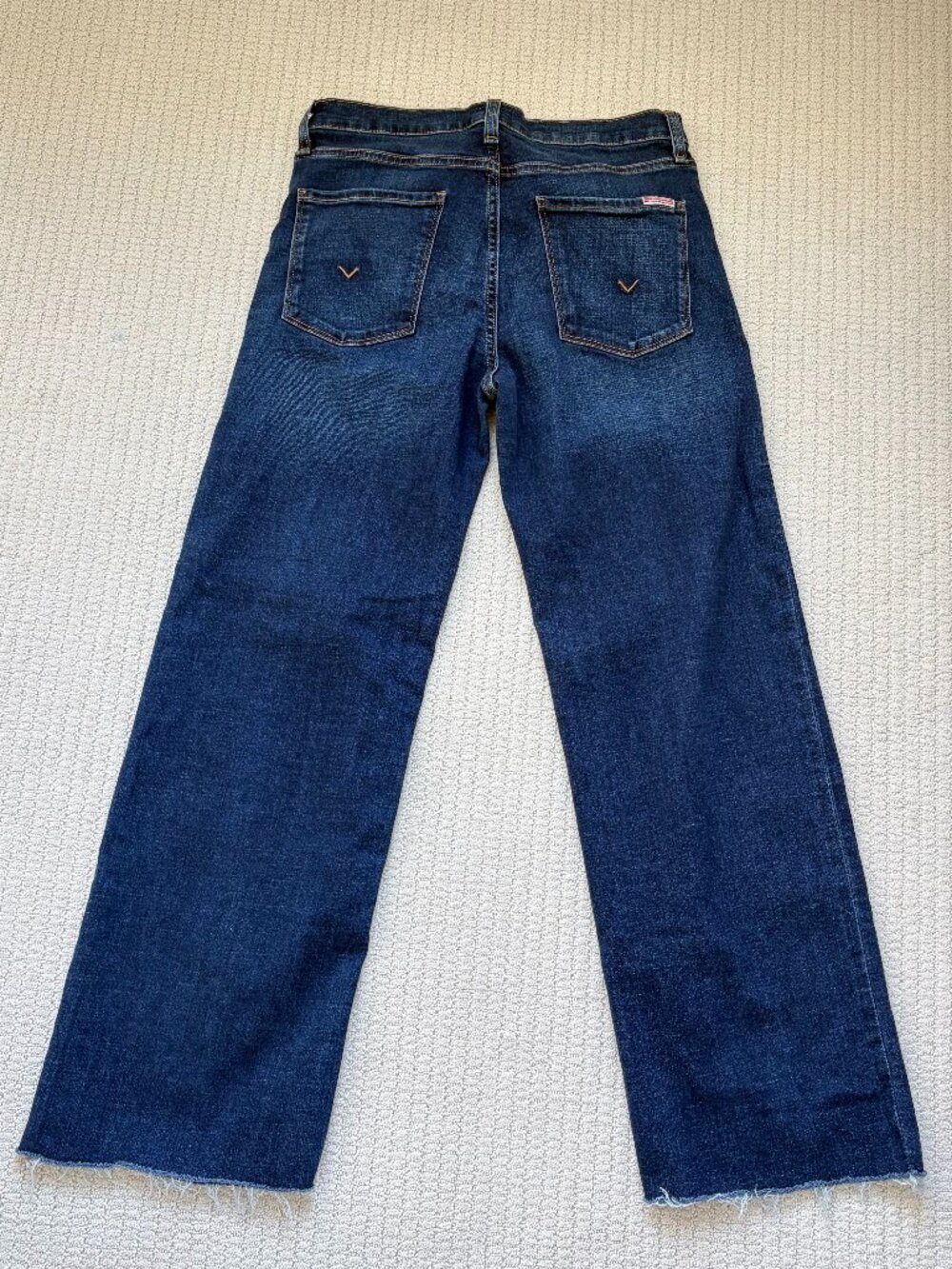 Hudson Rosalie Jeans Size 28 Medium Dark Wash Skinny Stretch Denim Like New - Picture 2 of 8